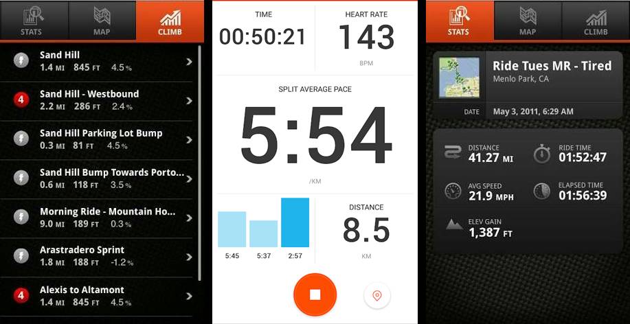 strava the best fitness apps for android