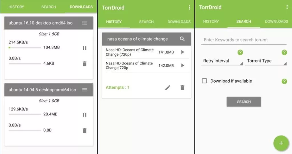 TorrDroid - Best Android Torrenting App