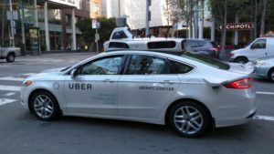 uber self driving car