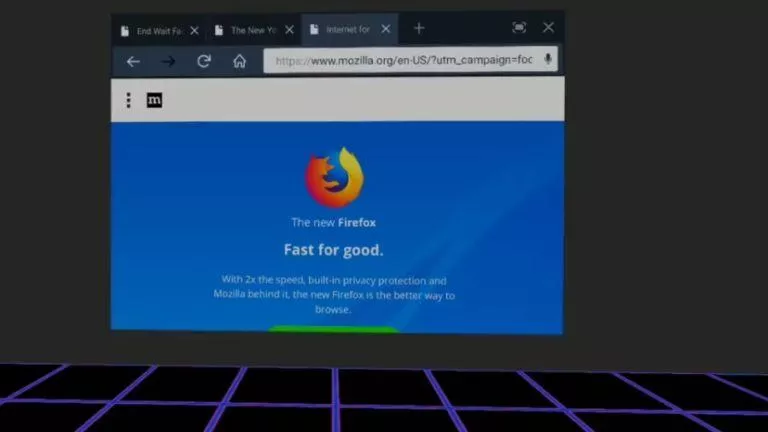 Mozilla Just Announced An Open Source Virtual Reality Browser: “Firefox Reality”