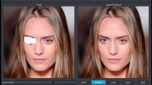 NVIDIA image retouching tool