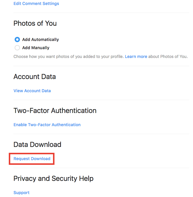 Instagram Download Data Tool 2