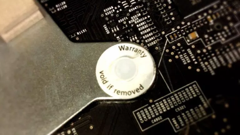 Warranty Void If Removed