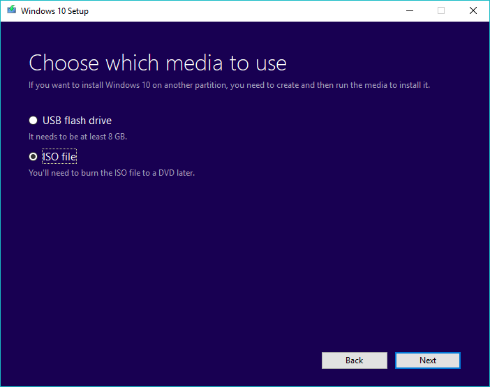 Windows 10 April Update Media Creation Tool 3