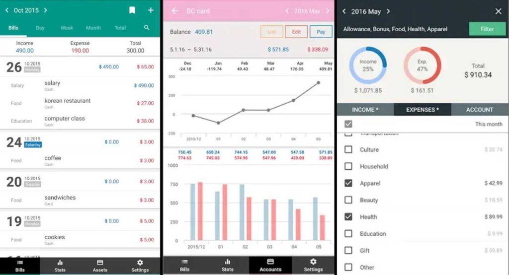 8 Free And Best Android Money Manager App List To Manage Finances In 2018