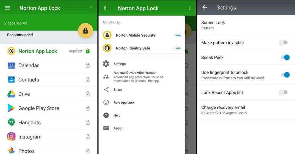 Norton App Lock