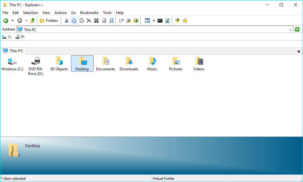 Best Windows File Manager 2 Explorer ++