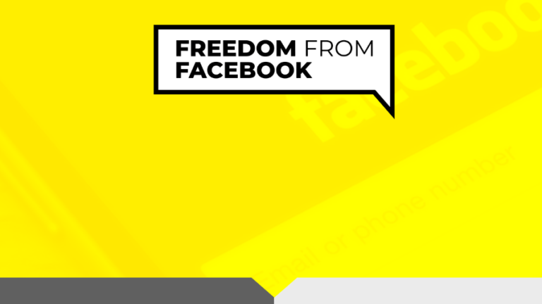 Freedom from Facebook break facebook