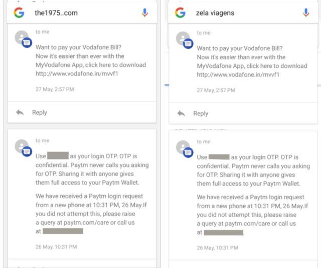 Secret Commands Let Google Access All Your Android Text Messages