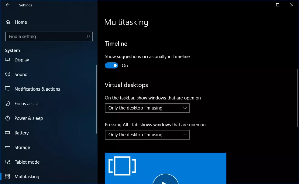 How To Use Windows 10 Timeline 7 Disable Timeline