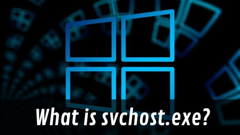 What is svchost.exe process windows 10
