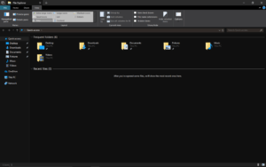 Windows 10 File Explorer Dark Mode Enable