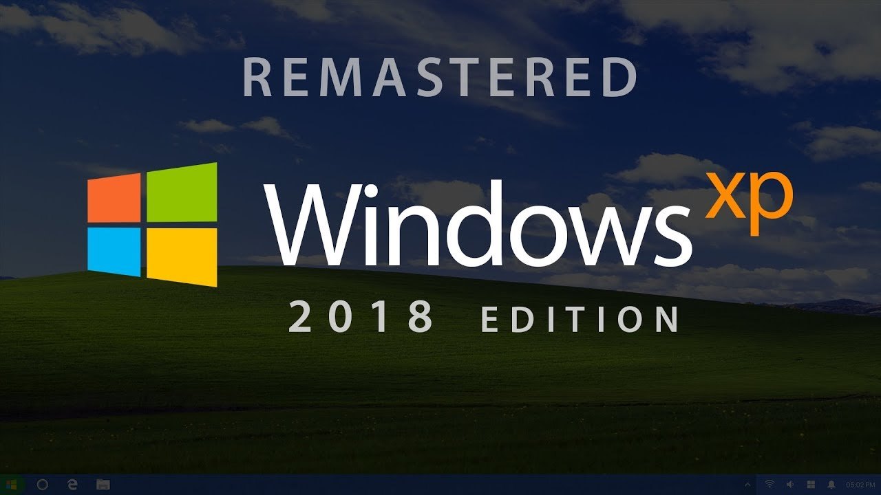 This "Windows XP 2018 Edition" Concept Brings Back Golden ...