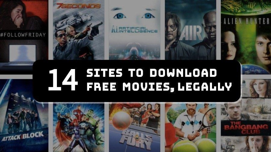 Top 14 Free Movie Download Websites | Completely Legal ...