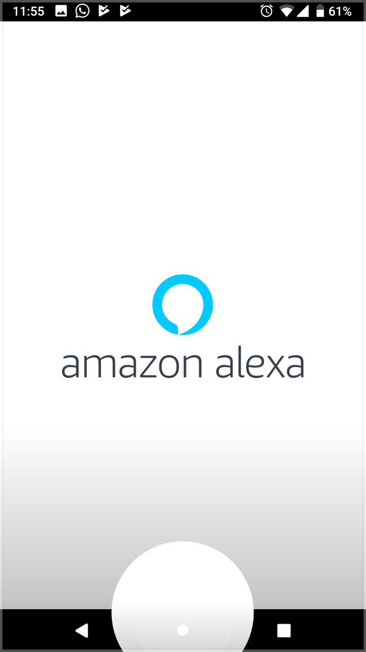 home screen launch alexa