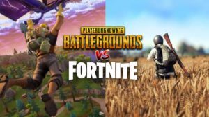 pubg vs fortnite