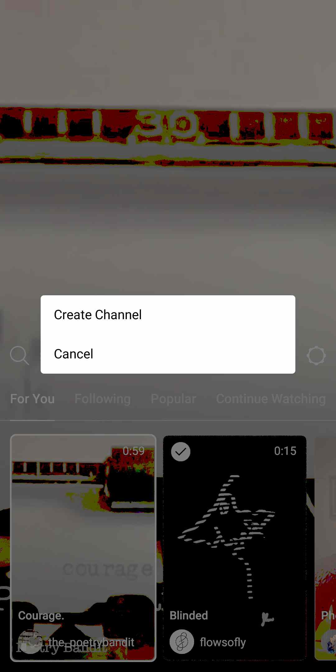 Create IGTV channel