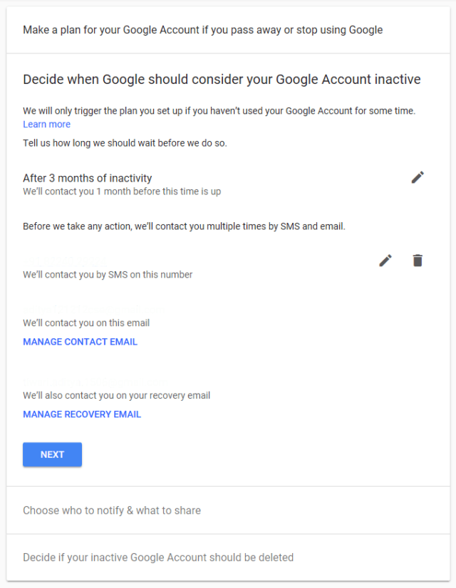 GOOGLE ACCOUNT HELP PAGE FOR DECEASED USERS visual data 6