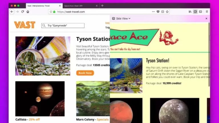 How To Enable Firefox’s New Side View And Custom Themes Experiments?