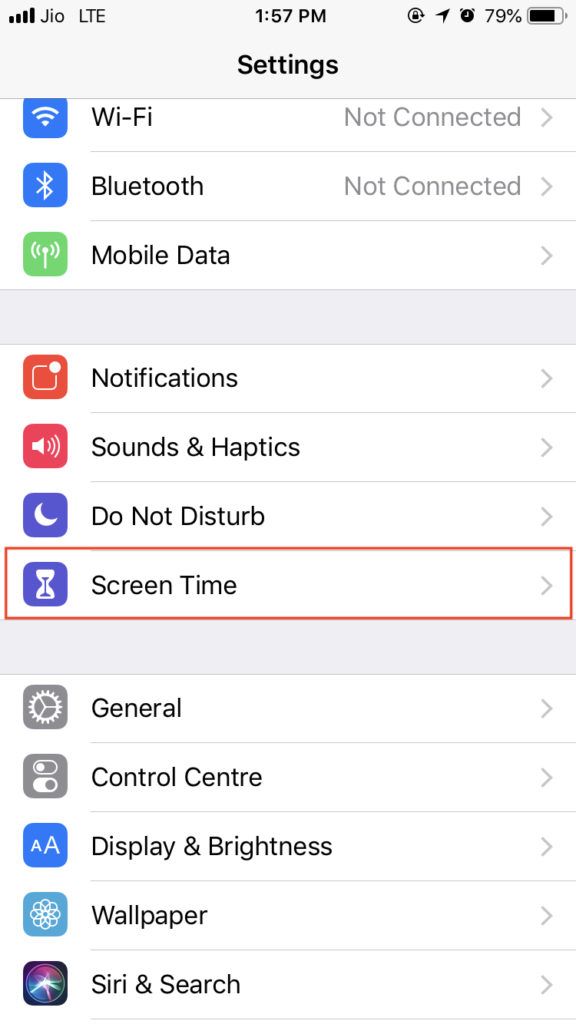 Screen Time in iOS 12