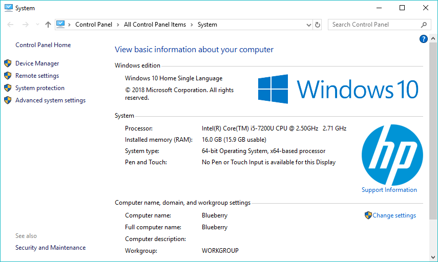 What version of windows do i have 1
