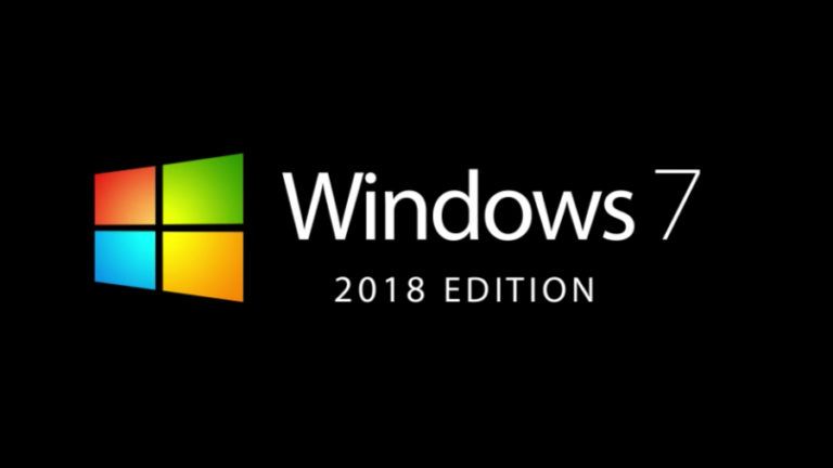 Windows 7 2018 Concept