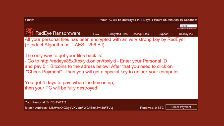 redeye ransomware