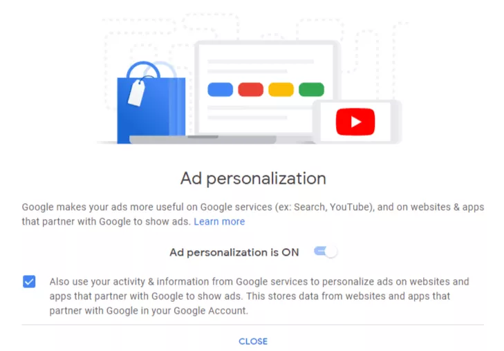 Google Ad Personalization
