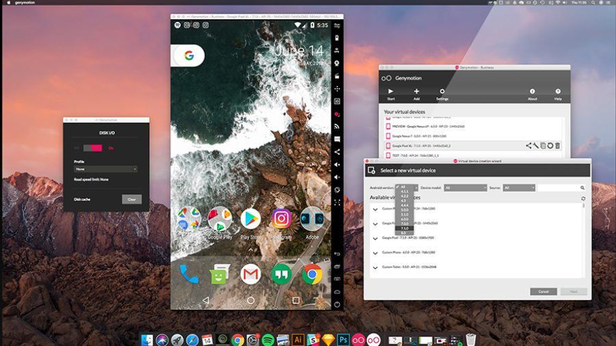 android phone emulator for mac to test apps