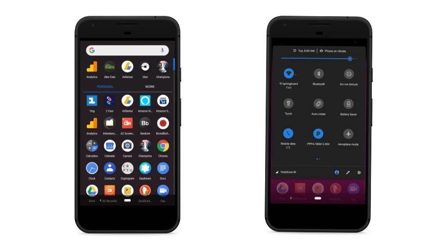 mode dark for theme android best Android Best Features P Android Dark Mode Settings: P