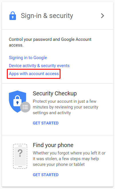 Disable Gmail Access Third Party Apps 1