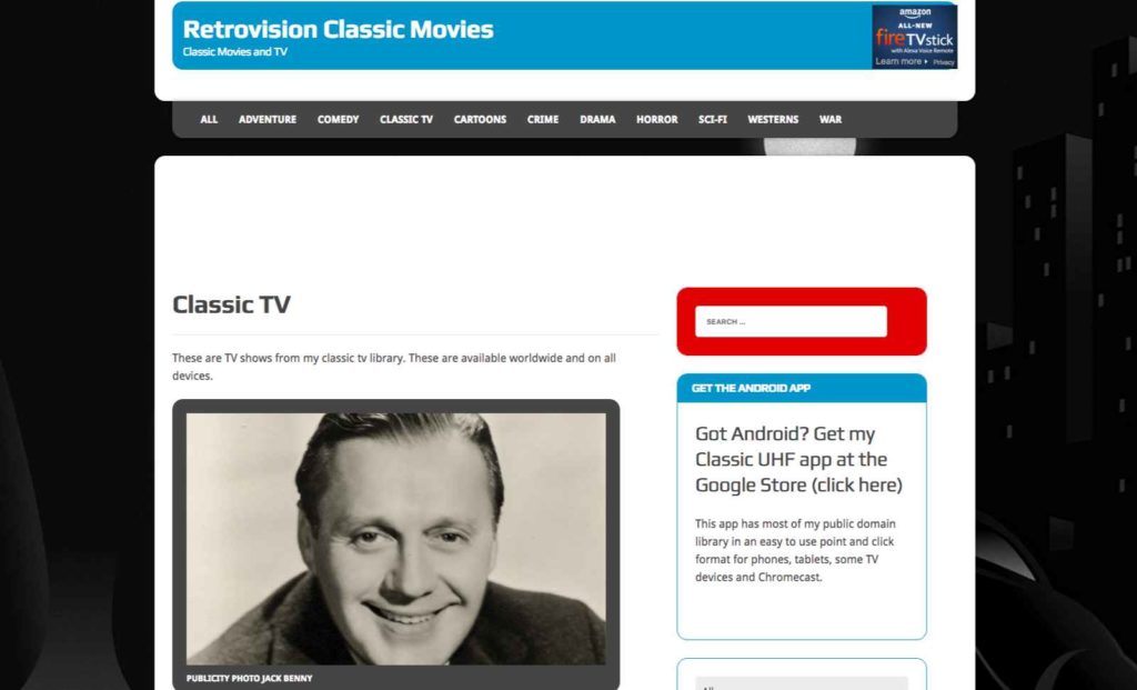 Retrovision- TV shows Online