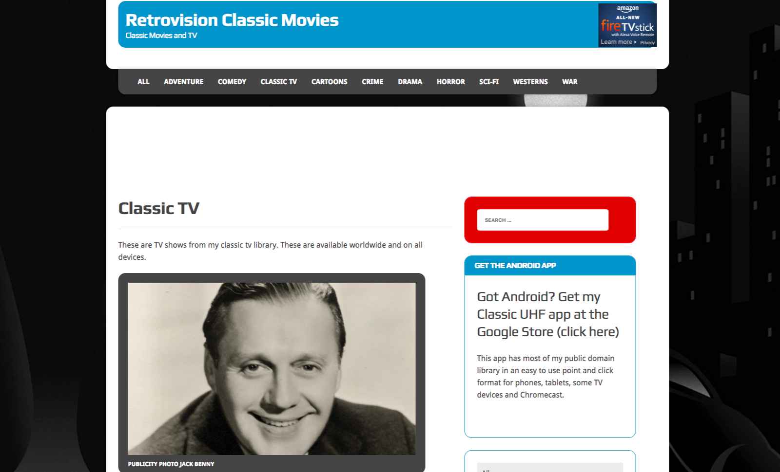 watch old tv shows for free