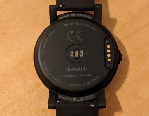 ticwatch e burn in