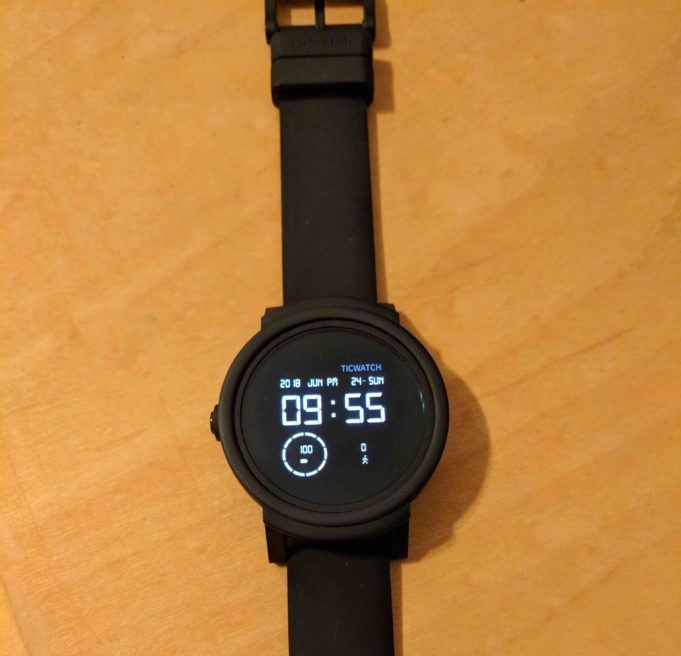 ticwatch e processor