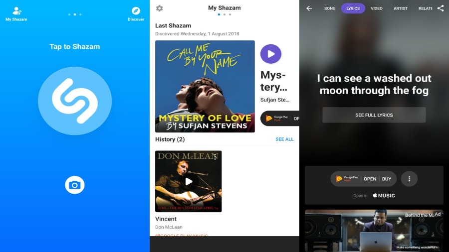 أفضل تطبيقات مكتشف الأغاني - تطبيق Shazam
