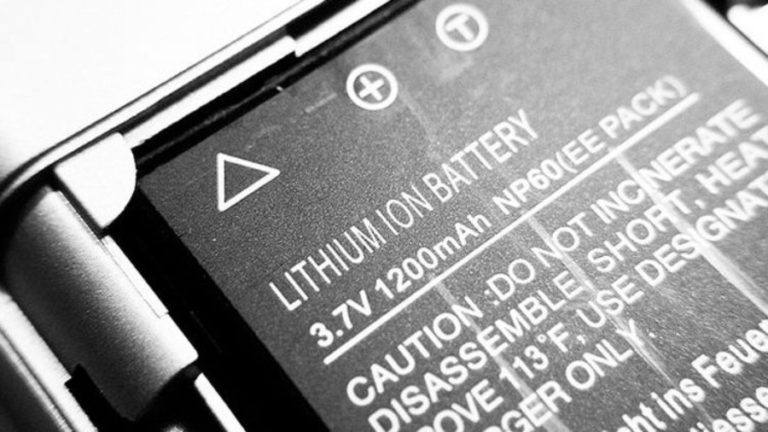 Fireproof lithium ion battery