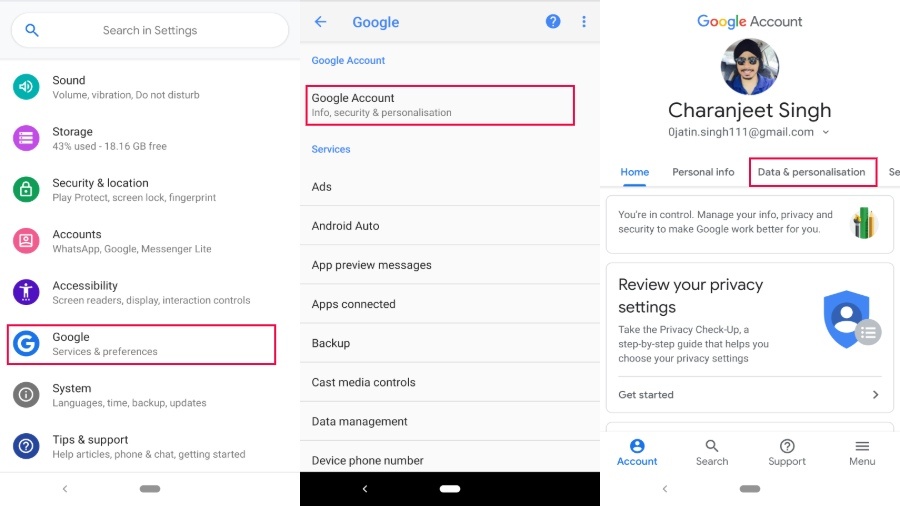 How to turn off google location services