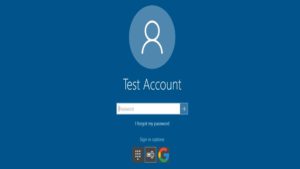 Windows 10 login with google