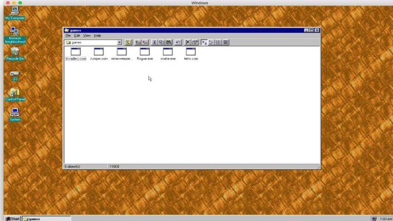 Windows 95 app