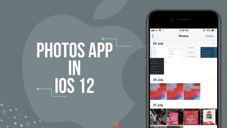photos app in ios 12