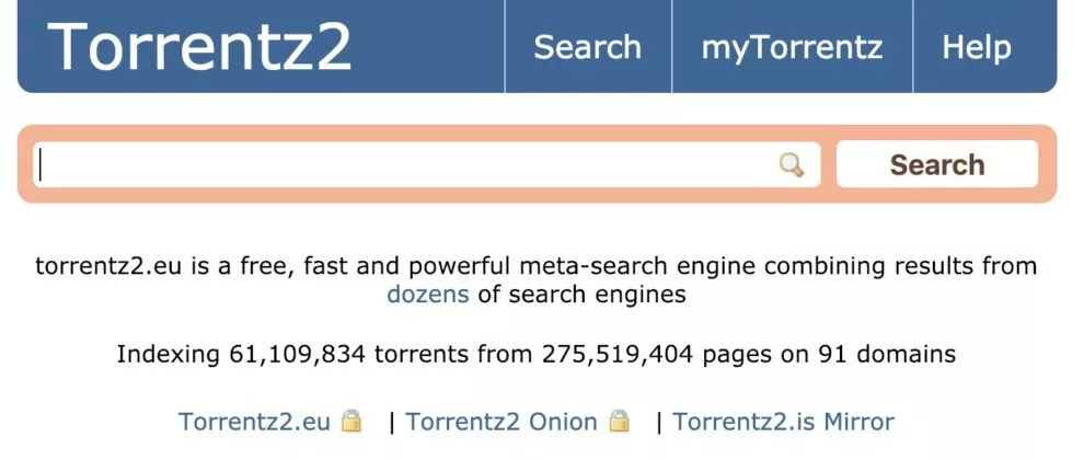 torrentz2 eu search engine