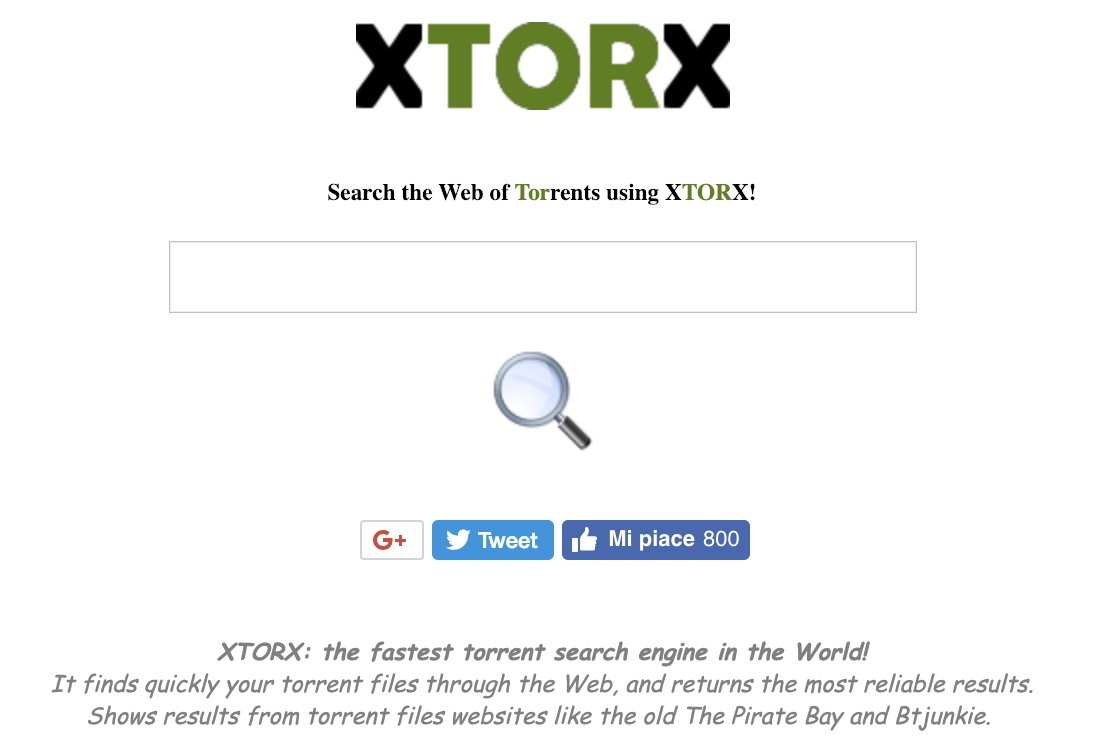 xtorx torrent search engine