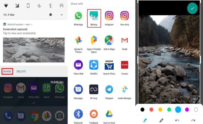 android pie ui