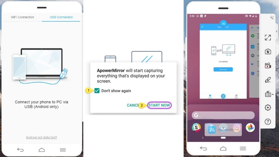 6 Methods To Mirror Android Screen To Pc No Root Apps In 2020