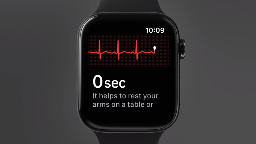 Apple Watch Series ECG monitor