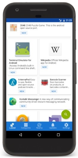 Google Play Store alternatives - F-Droid