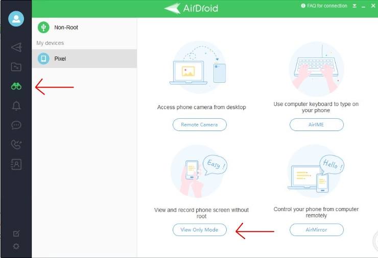Hot to Steam Android di AIrDroid