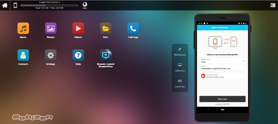 How to Mirror Android to PC via Mobizen