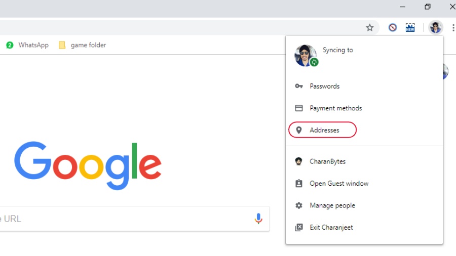 turn off google chrome password manager